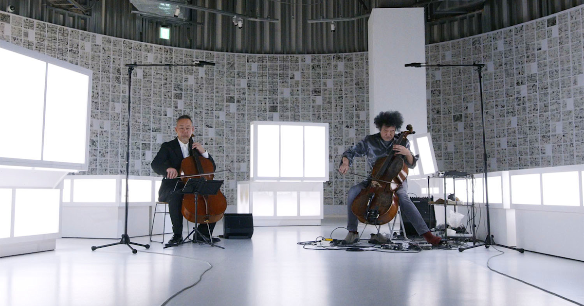 Movie of two cellos at ONE PIECE ONLY exhibition | SHUEISHA MANGA-ART ...