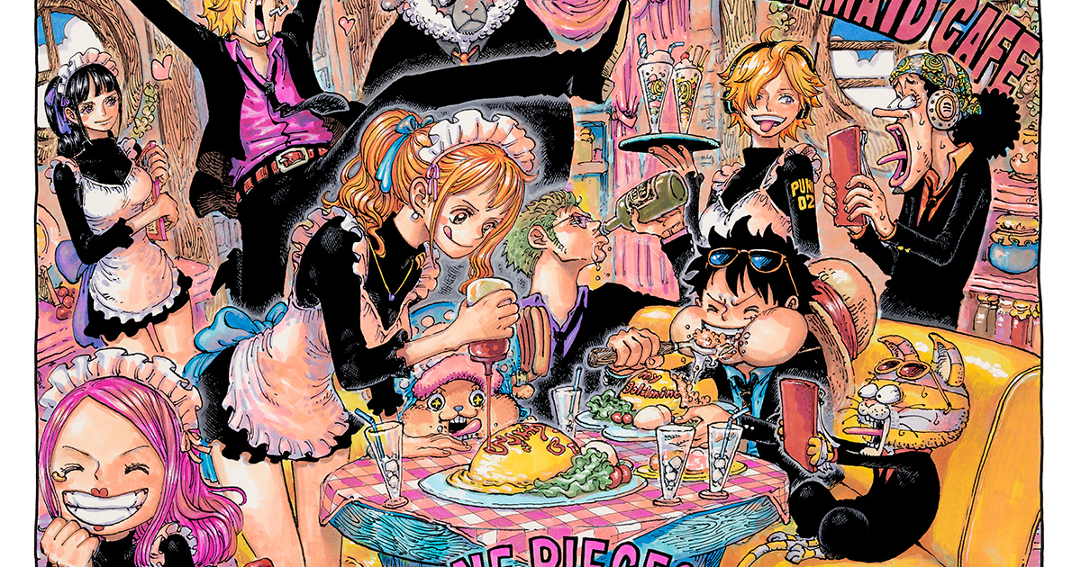 マンガアート　ONE PIECE Mermaid Cafe mangaart マンガアート ONE PIECE Mermaid Cafe mangaart